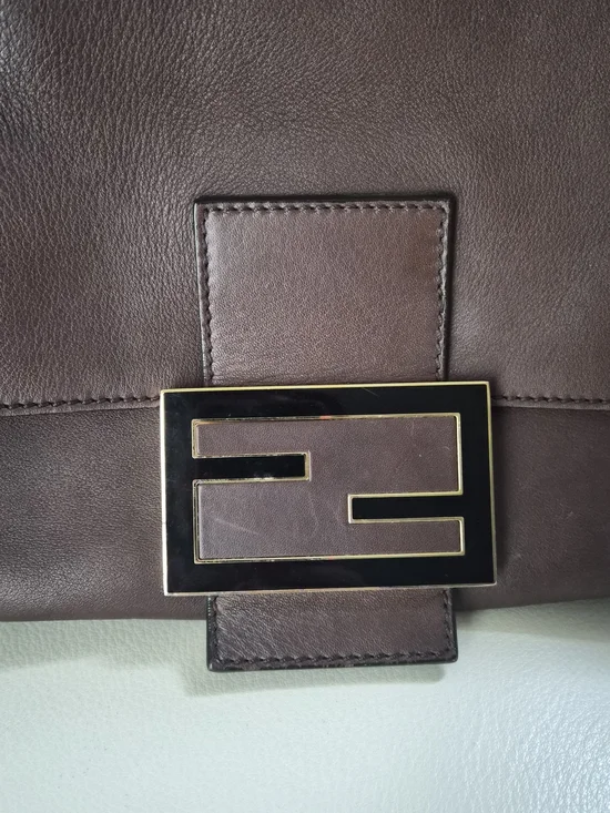 Fendi Leather Mama Baguette - Picture 5 of 10